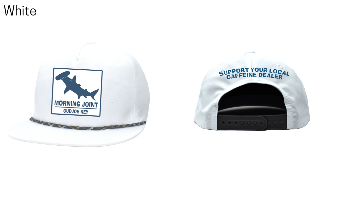 6-Panel Flat Brim Patch Hats - Morning Joint