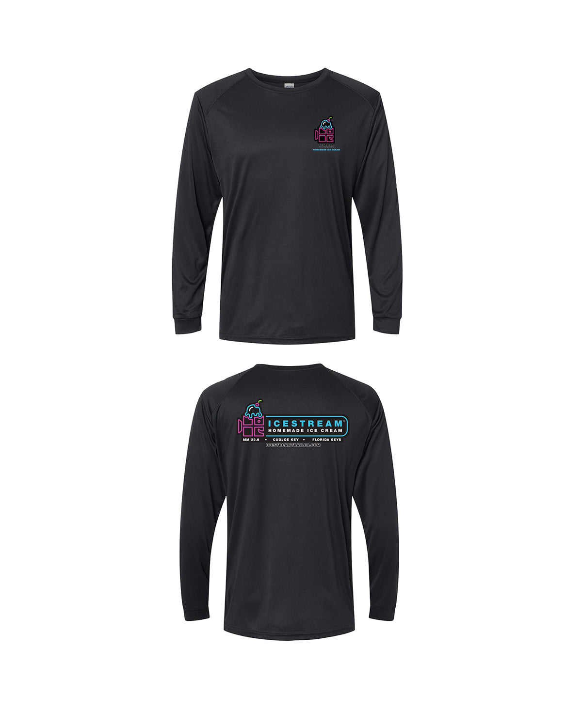 Unisex Dry Fit Performance Long Sleeve - Icestream