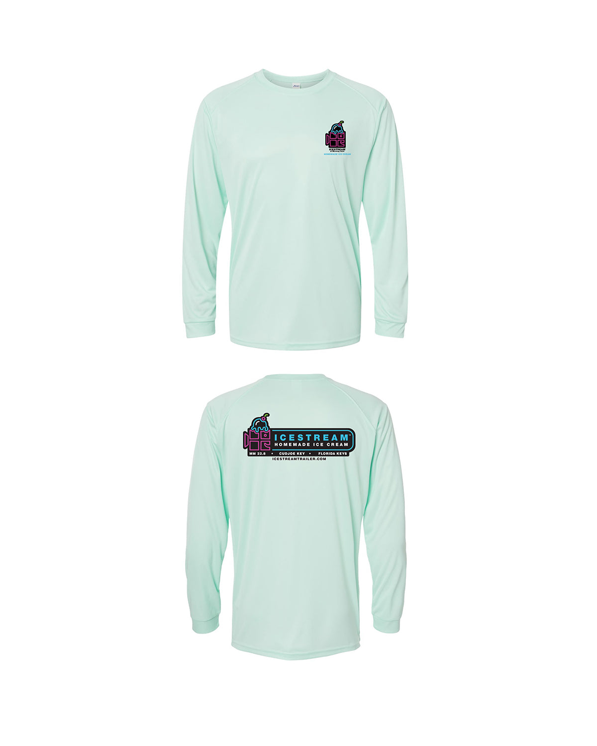 Unisex Dry Fit Performance Long Sleeve - Icestream