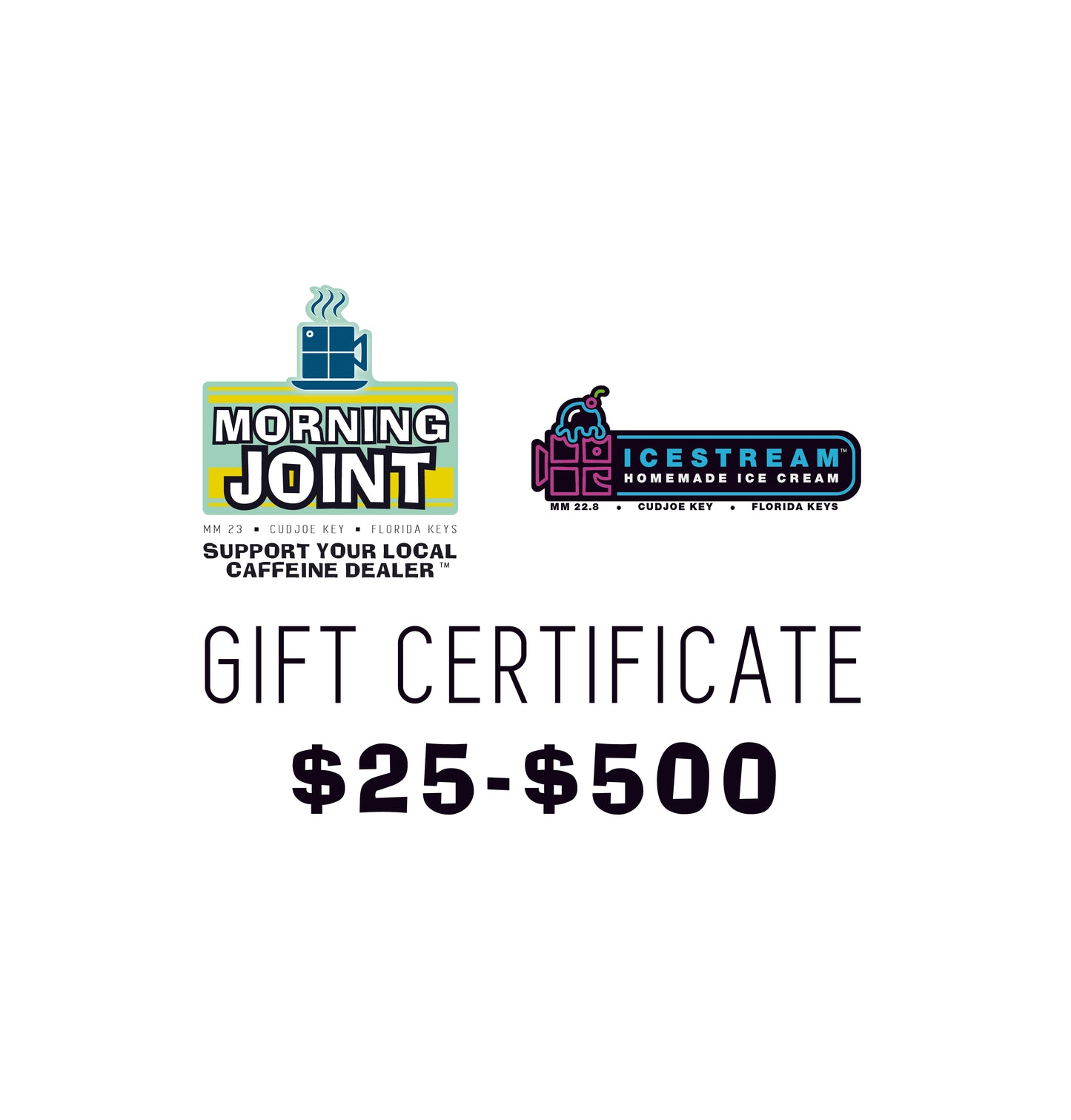 Morning Joint/Icestream Gift Certificate