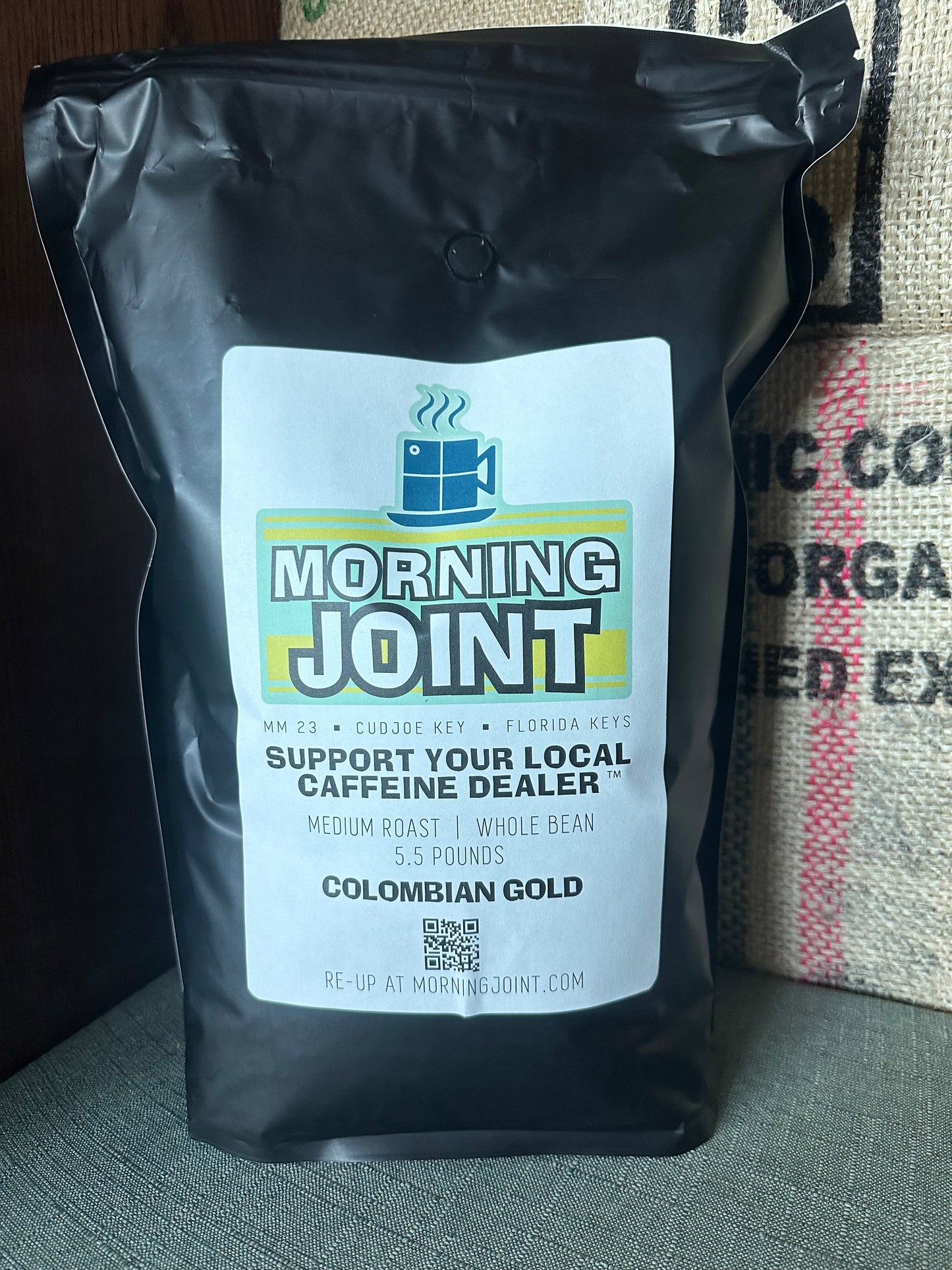 Whole Bean Coffee Colombian Gold - 5.5lb Bag