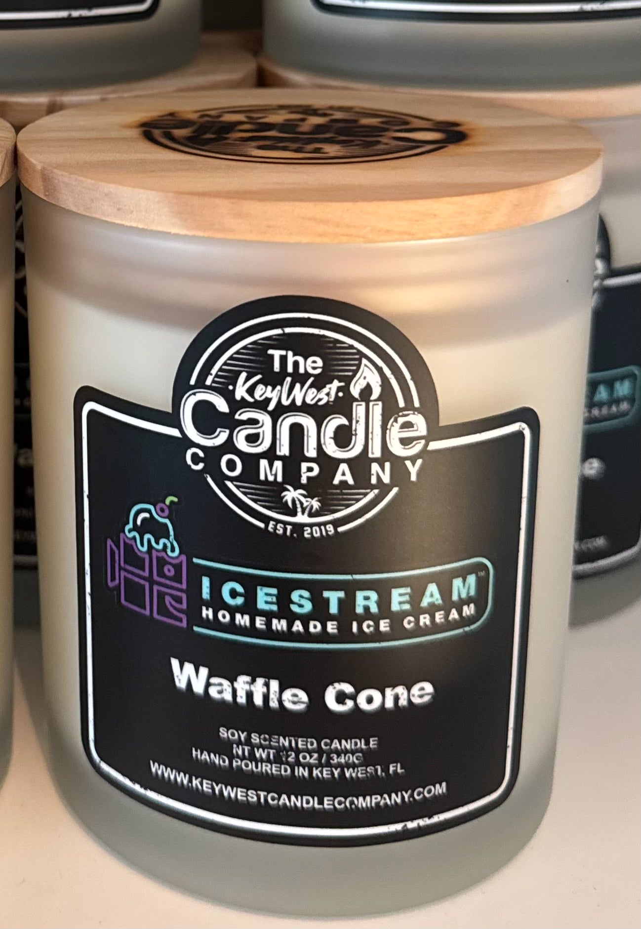 Candle - Icestream - Waffle Cone